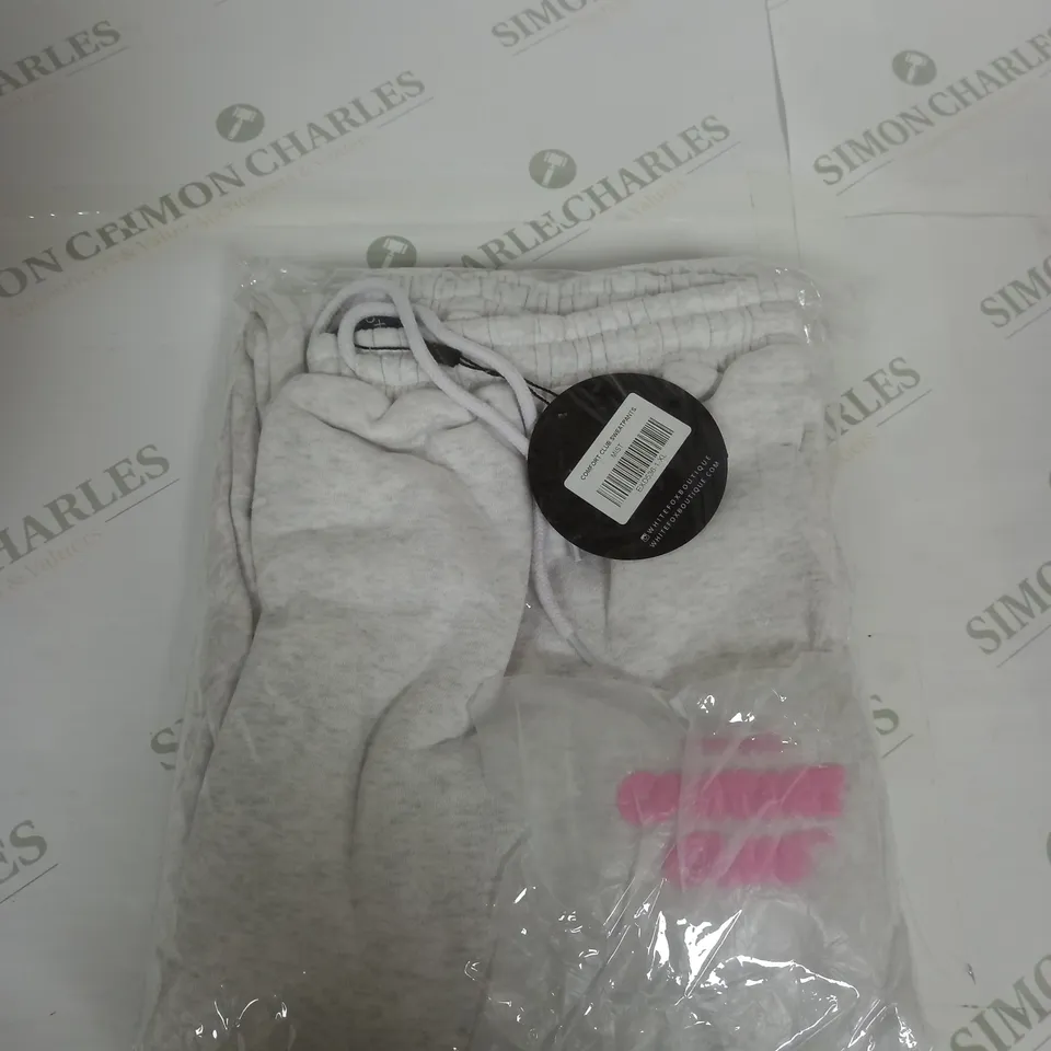 BAGGED WHITE FOX CLUB SWEATPANTS SIZE XL