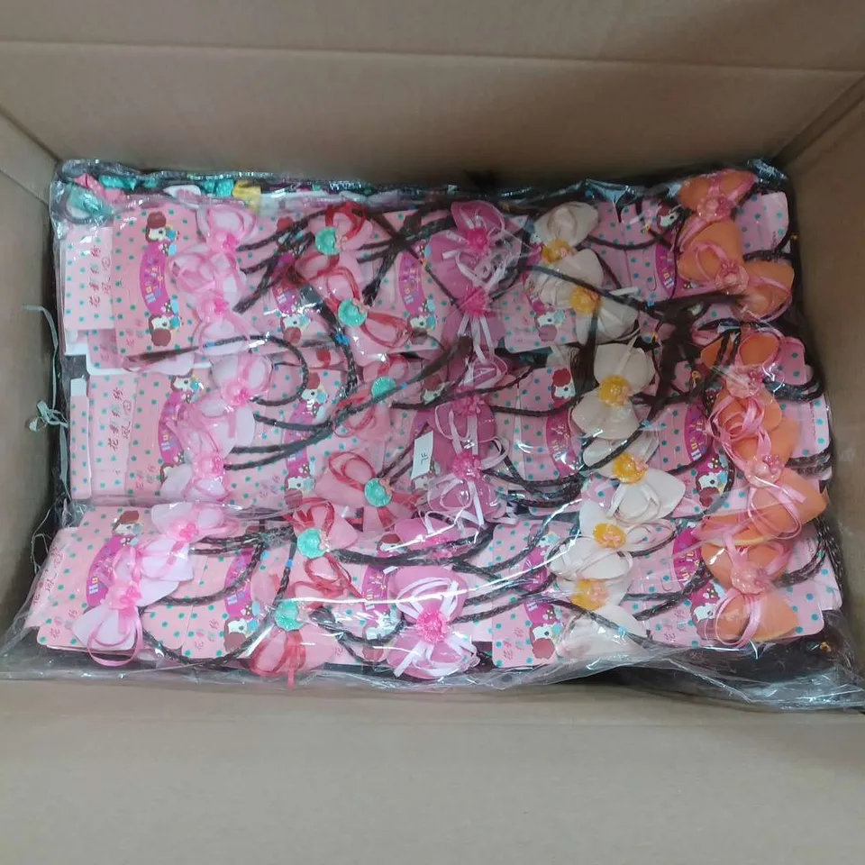 LARGE QUANTITY OF HAIR PIECES WITH CLIPS. VARIOUS COLOURS AND STYLES