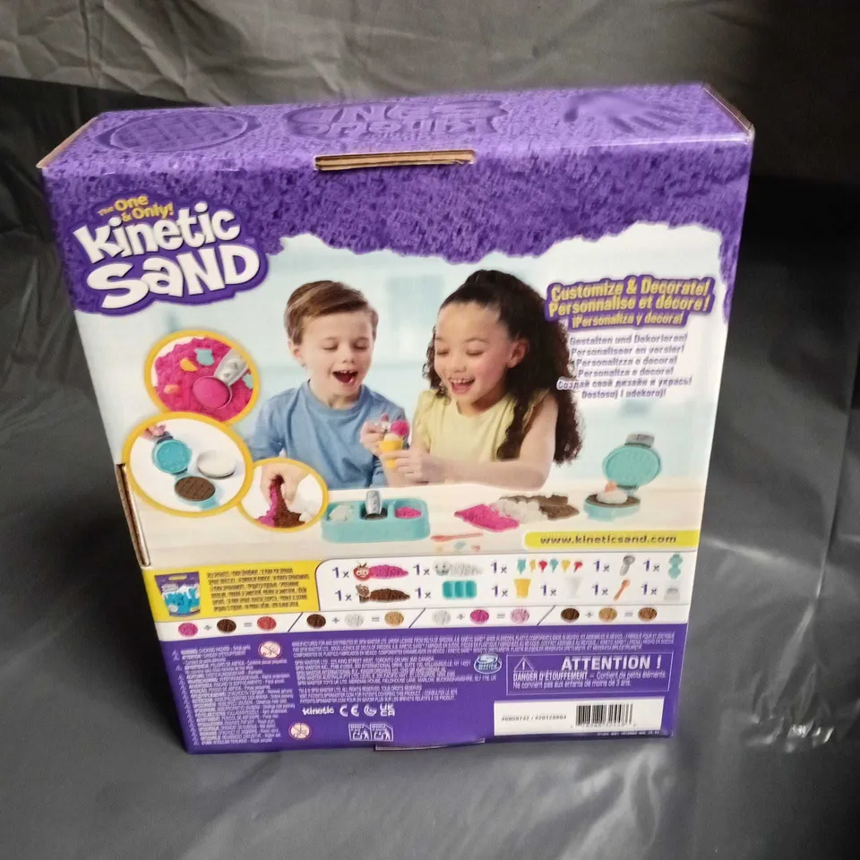 SEALED KINETIC SAND ICE CREAM TREATS SET