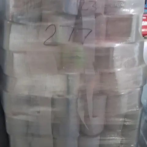PALLET CONTAINING APPROXIMATELY 250 BLUE PAPER CLEANING ROLLS