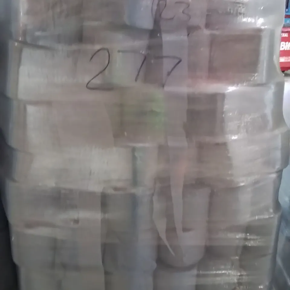 PALLET CONTAINING APPROXIMATELY 250 BLUE PAPER CLEANING ROLLS 