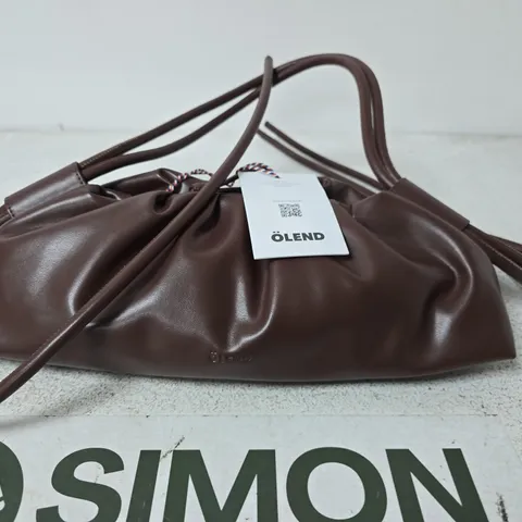 OLEND DUMPLING BAG β CHOCOLATE