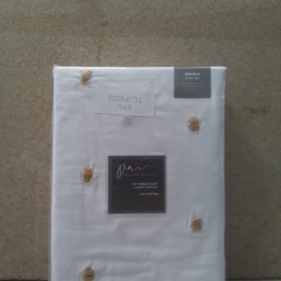 BRAND NEW ROSENTHALS DOUBLE DUVET SET - WHITE 