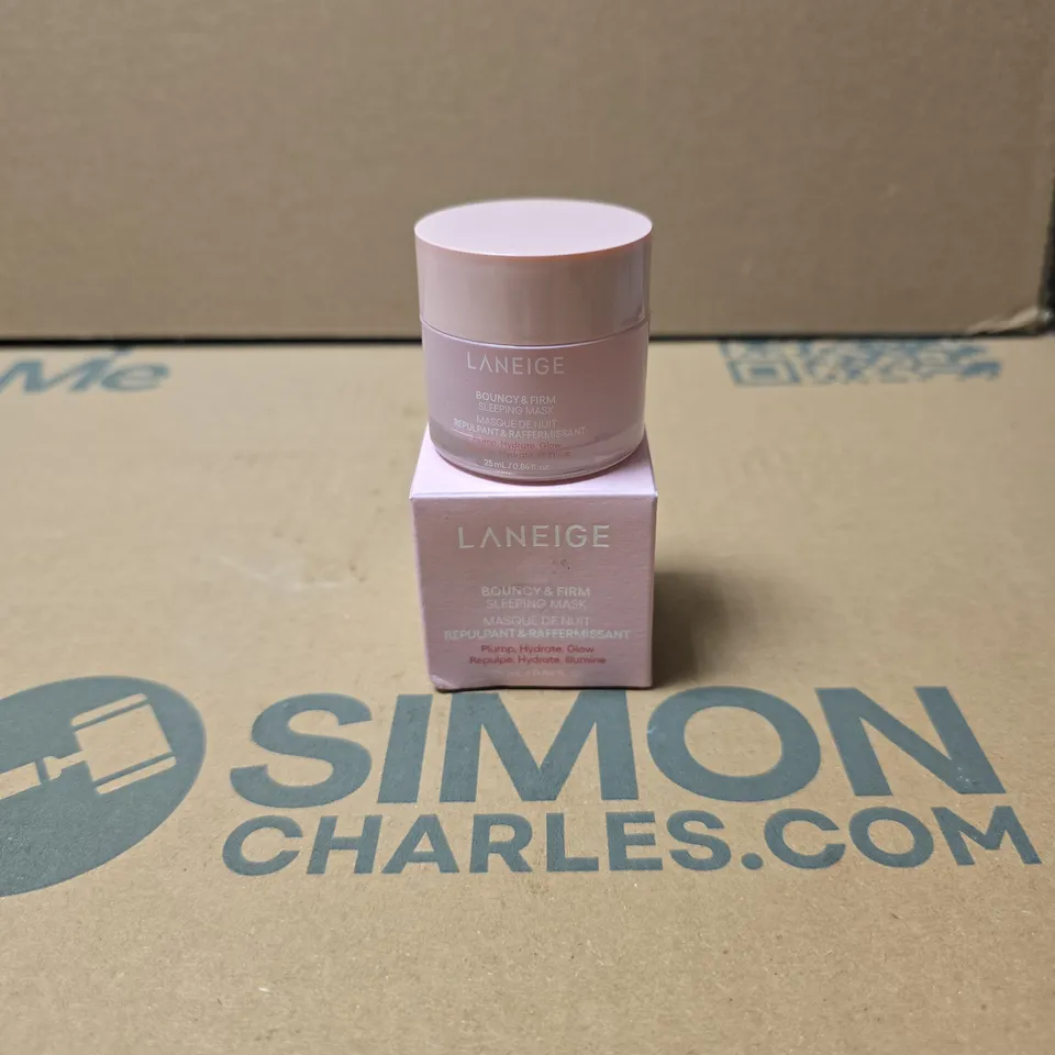 LANEIGE BOUNCY AND FIRM SLEEPING MASK 25ML BOXED 