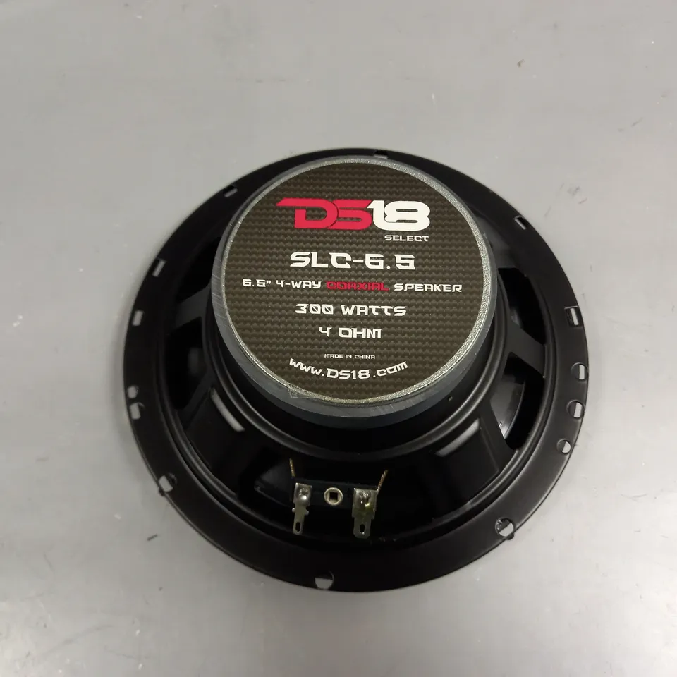 UNBOXED DS18 SLC-6.5 6.5" 4-WAY 300W COAXIAL SPEAKER