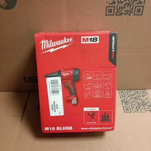 MILWAUKEE M18 BLHSB RED LITHIUM BOXED