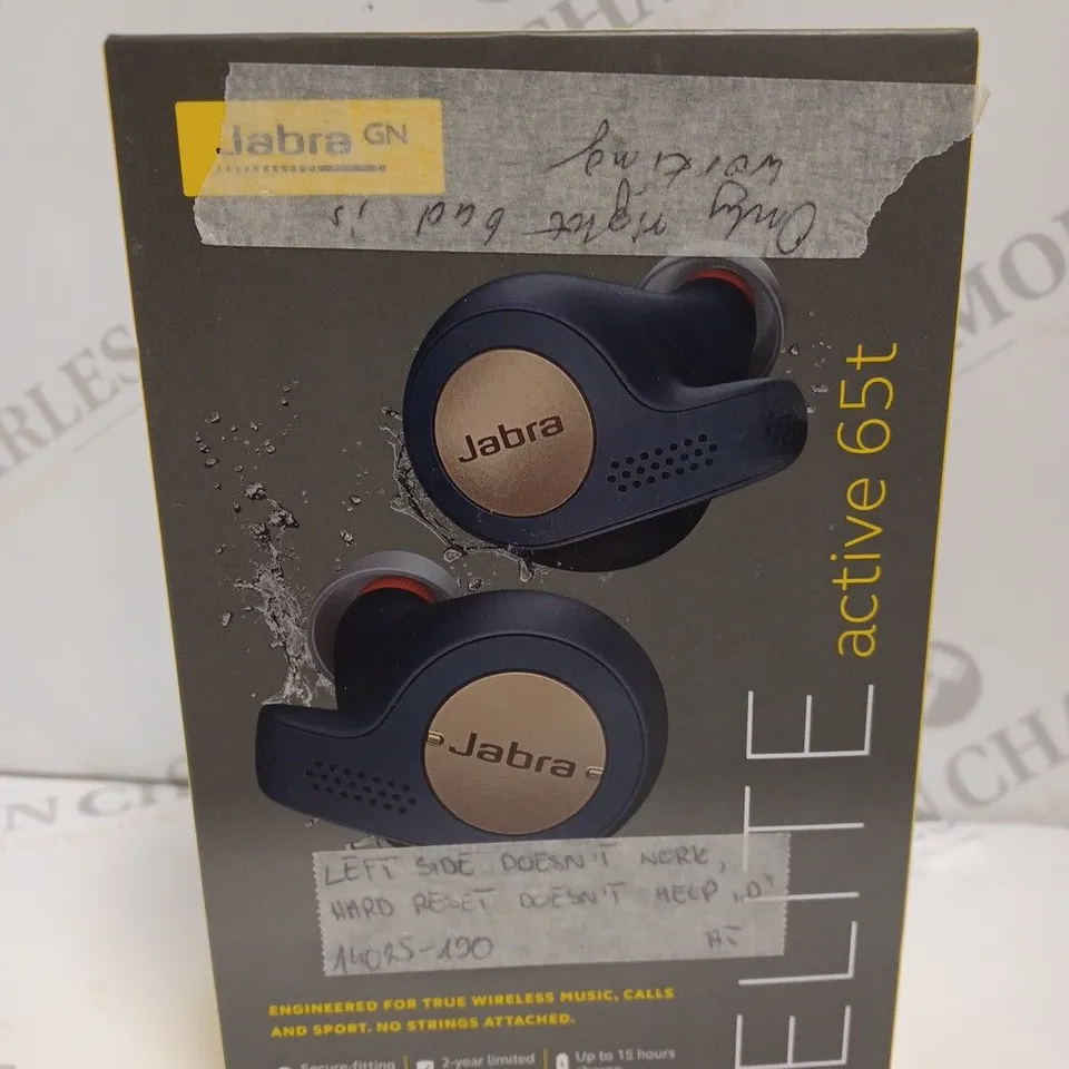 BOXED JABRA ELITE ACTIVE 65T EARBUDS