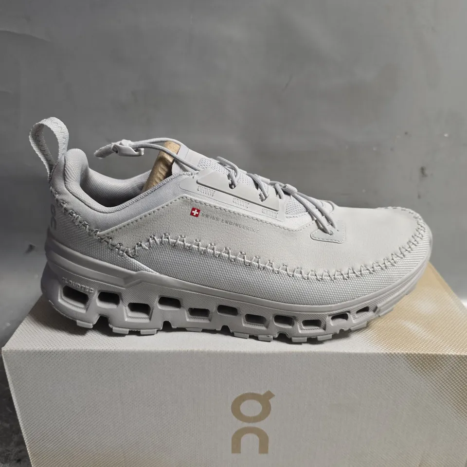 BOXED PAIR OF ON CLOUDAWAY 2 TRAINERS IN GREY - UK 5