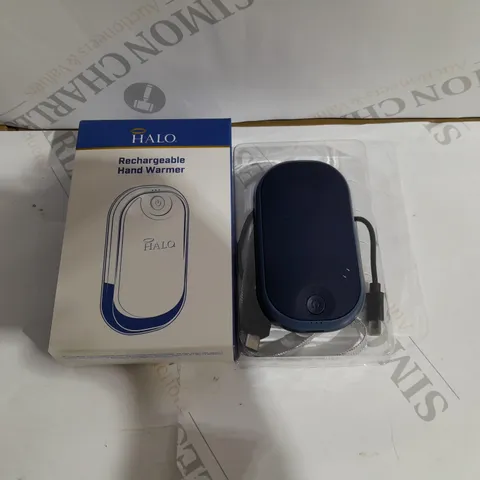 HALO SET OF 2 5,200MAH HAND WARMERS & USB POWER BANKS