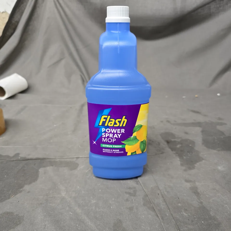 BOX OF 5 ASSORTED LIQUIDS TO INCLUDE: FLASH POWER SPRAY 