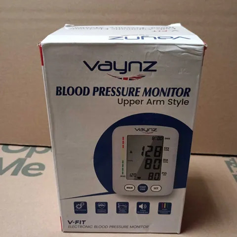 VAYNZ BLOOD PRESSURE MONITOR – UPPER ARM STYLE 