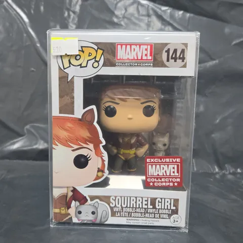 POP! MARVEL COLLECTOR CORPS - SQUIRREL GIRL VINYL BOBBLE HEAD - 144