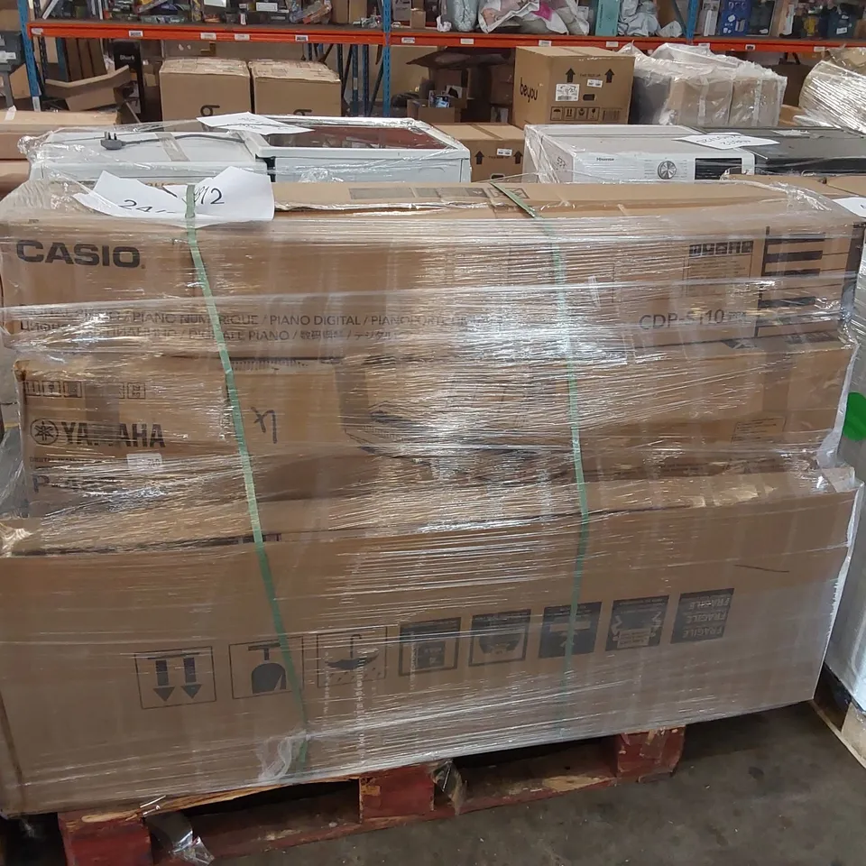 PALLET OF APPROXIMATELY 5 UNPROCESSED RAW RETURN HOUSEHOLD AND ELECTRICAL GOODS TO INCLUDE;