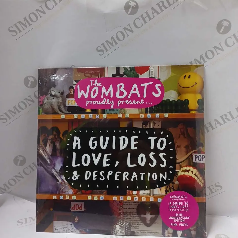 SEALED THE WOMBATS A GUIDE TO LOVE, LOSS & DESPERATION (15TH ANNIVERSARY) VINYL