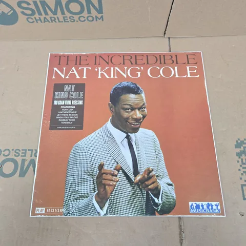 NAT KING COLE – THE INCREDIBLE NAT 'KING' COLE VINYL 