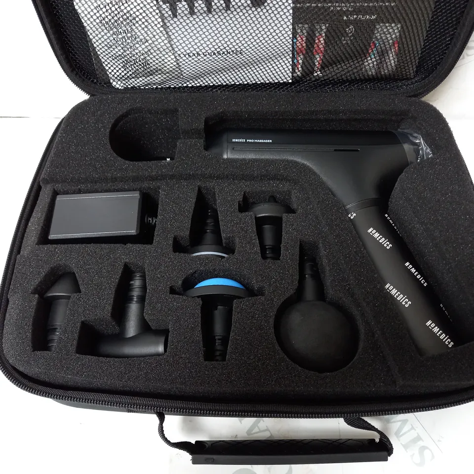 BOXED HOMEDICS DEEP PERCUSSION PRO MASSAGER