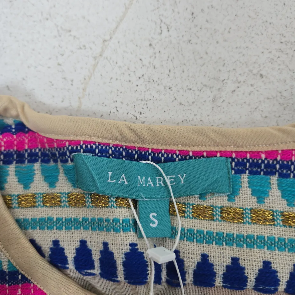 BAGGED LA MAREY WOMEN'S MULTICOLOUR KNIT CARDIGAN – SIZE S