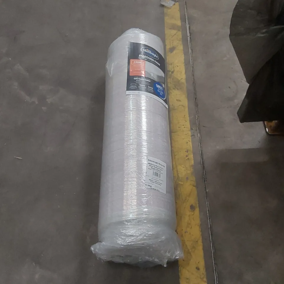 QUALITY BAGGED AND ROLLED SILENTNIGHT MEMORY FOAM 3' SINGLE MATTRESS 