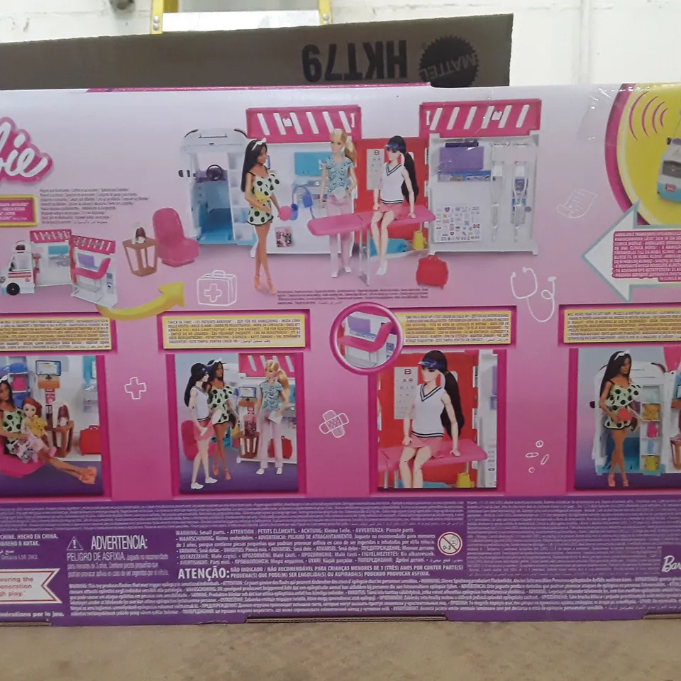 2 BOXED BARBIE CARE CLINICS 