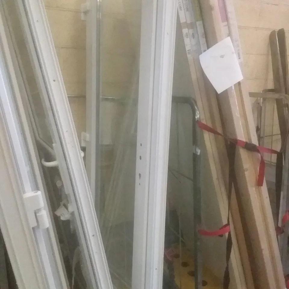 PVCU FULL GLAZED CLEAR BACK DOOR RIGHT HAND OPENING 2005×840×70