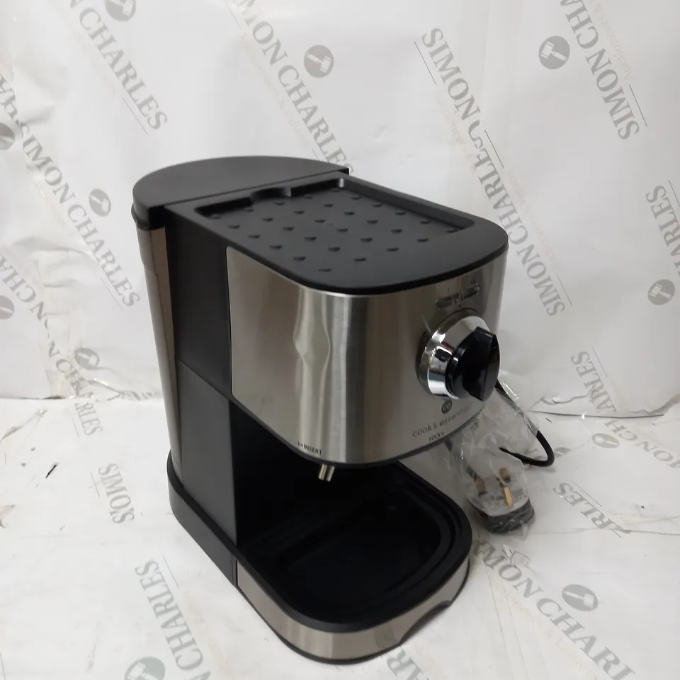 BOXED COOK'S ESSENTIALS PUMP ESPRESSO COFFEE MACHINE