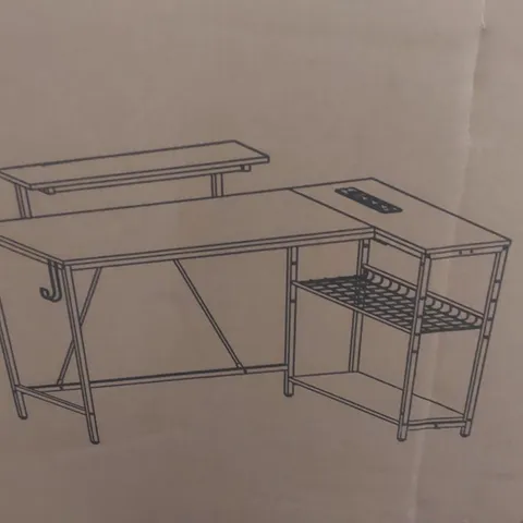 BOXED CORNER OFFICE DESK