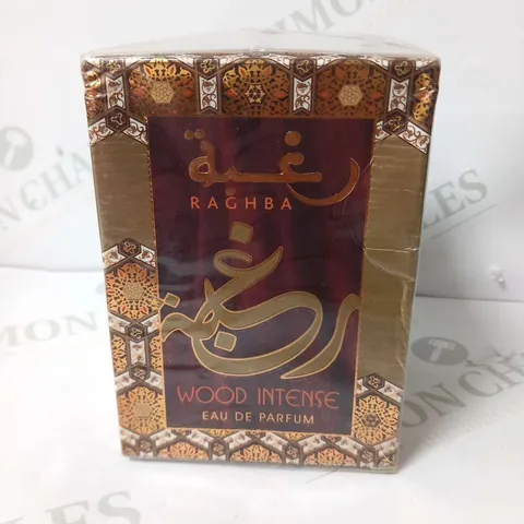 BOXED AND SEALED LATTAFA RAGHBA WOOD INTENSE EAU DE PARFUM 100ML 