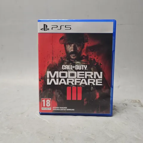BOXED PLAYSTATION 5 CALL OF DUTY MODERN WARFARE III