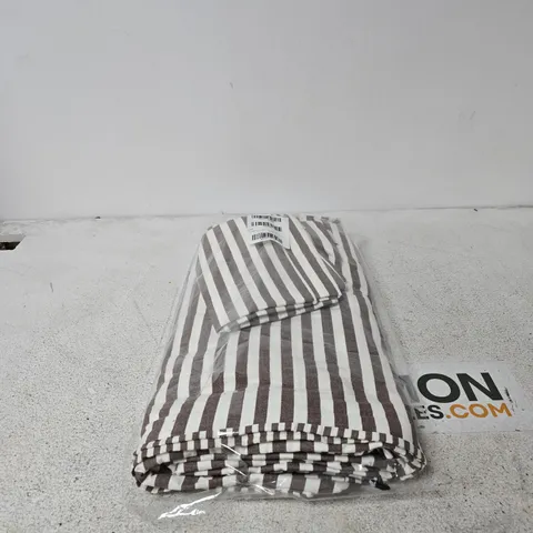CATHERINE LANSFIELD BRUSHED 100% COTTON DUVET COVER KING SIZE