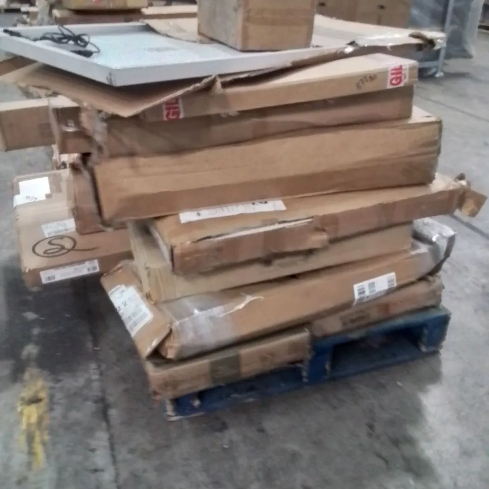 Pallet to include incomplete Furniture parts and peices 