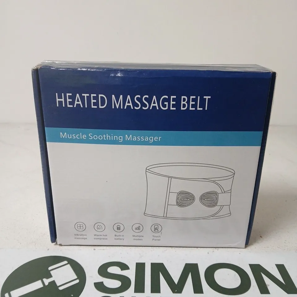 HEATED MASSAGE BELT – MUSCLE SOOTHING MASSAGER