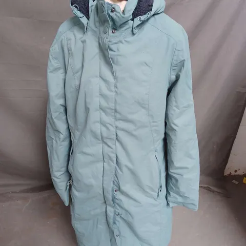 SEASALT CORNWALL RAIN WATERPROOF JANELLE COAT TALL IN LICHEN SIZE 14