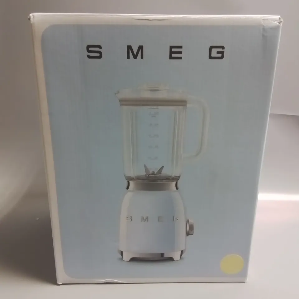 BOXED SMEG BLENDER - BLUE