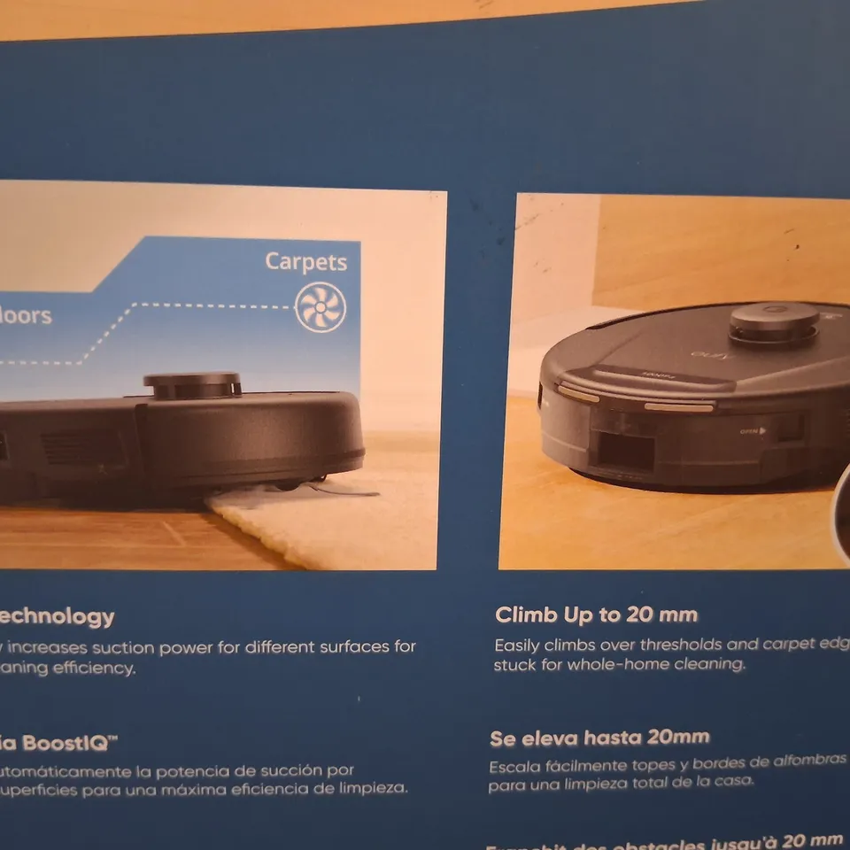 BOXED EUFY L60 ROBOT VACUUM T2267