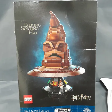 BOXED LEGO HARRY POTTER TALKING SORTING HAT - 76429