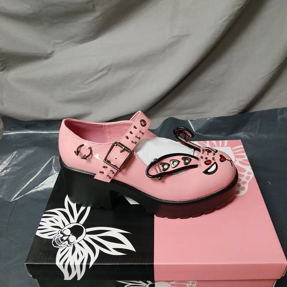 KOI TIRA PINK MARY JANE RAVER BUNNY EDITION BOXED SIZE 4