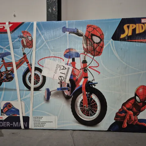 BOXED HUFFY 12" SPIDER-MAN BIKE