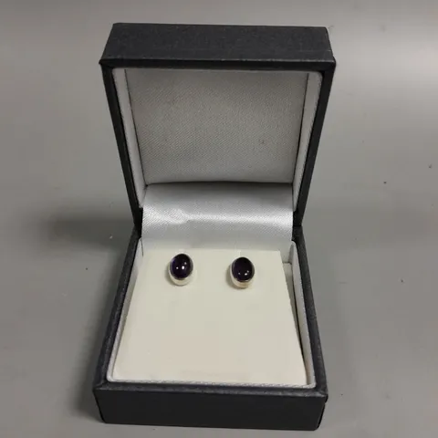 JUNIPER STONE STUD EARRINGS