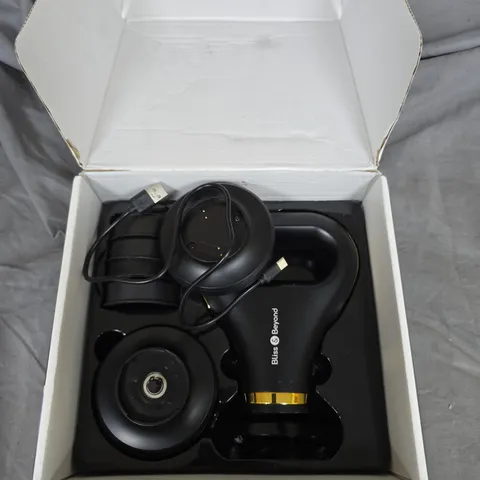 BLISS AND BEYOND MULTIFUNCTIONAL MASSAGE GUN