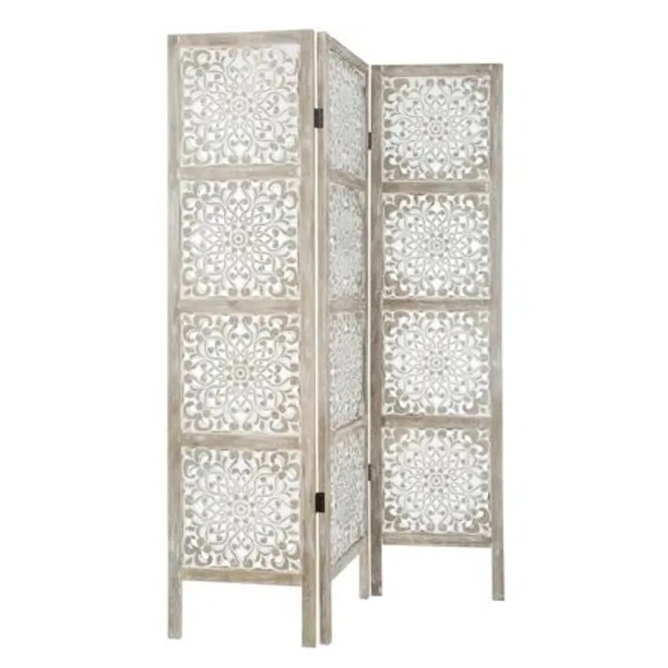 BOXED AMARIANNA 3 PANEL FOLDING SCREEN