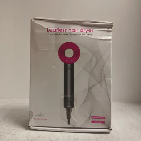 BOXED LEAFLESS HAIR DRYER