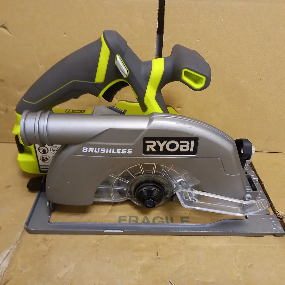 RYOBI CORDLESS BRUSHLESS CIRCULAR SAW