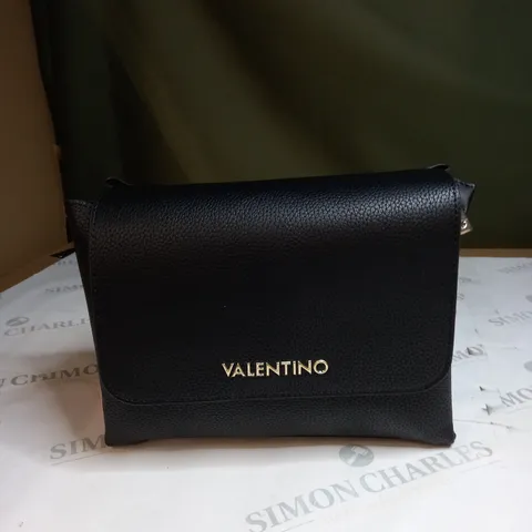 BLACK LEATHAR VALENTINO BAG