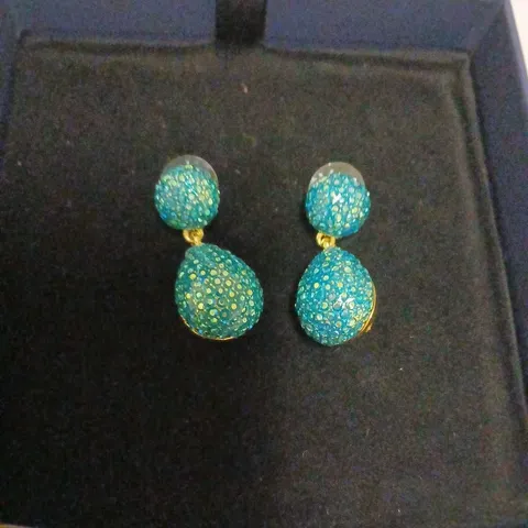 BUTLER & WILSON DOUBLE CRYSTAL BALL EARRINGS 2