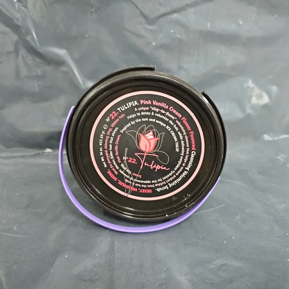 TWEAK'D BY NATURE NO 22 TULIPIA PINK CLEANSING VOLUMIZING SCRUB 