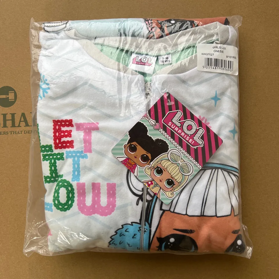 BAGGED LOL SURPRISE ONESIE 9-10YEARS