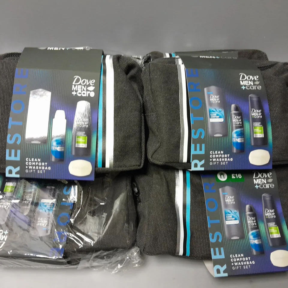 LOT OF 6 DOVE MEN + CARE RESTORE 5-PIECE GIFT SETS