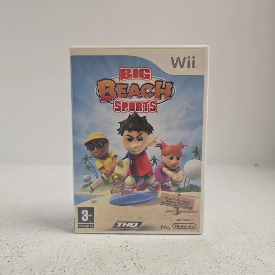 BIG BEACH SPORTS NINTENDO WII VIDEO GAME