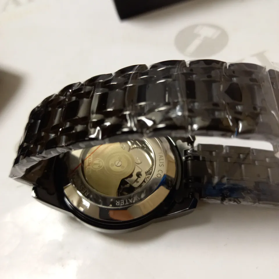 TALIS CO SKELETON DIAL BRACELET STRAP WRISTWATCH RRP £550