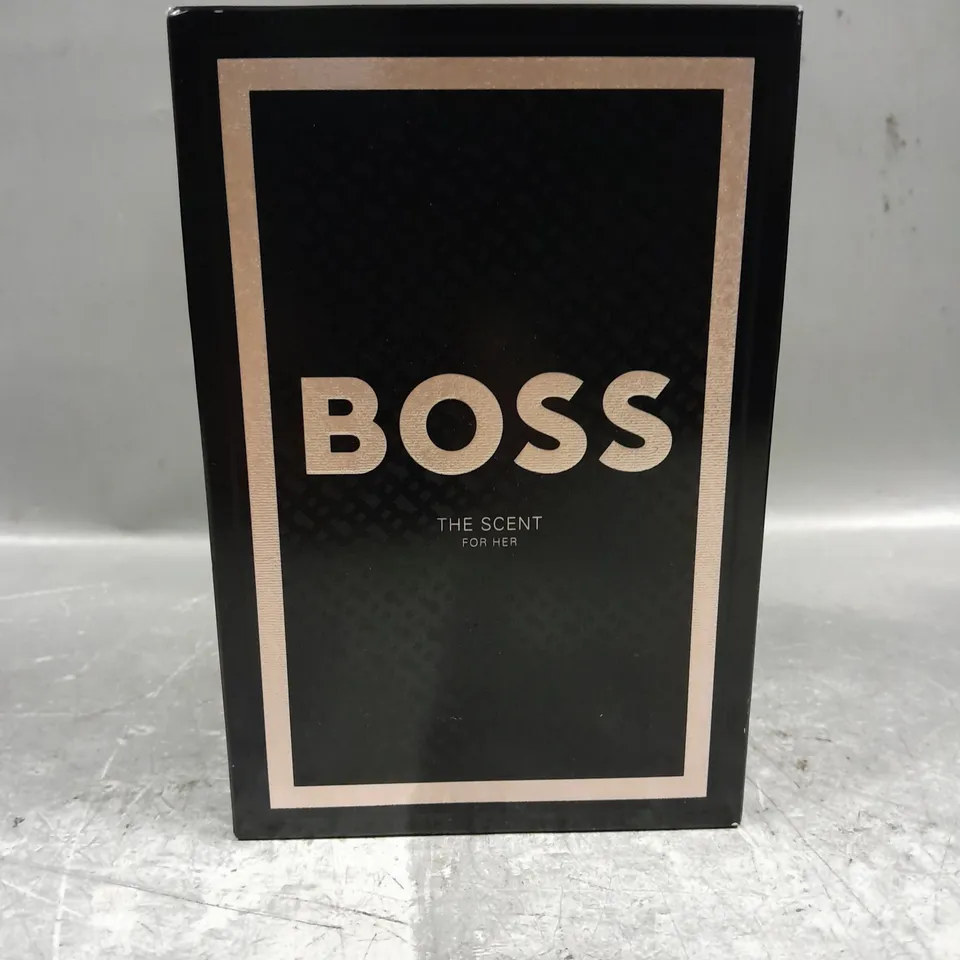 BOXED BOSS BOTTLED THE SCENT FOR HER EAU DE PARFUM GIFT SET 30ML